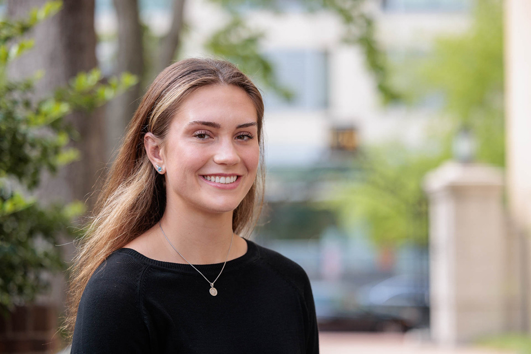 Faith Blethen (photo: William Atkins/GW Today)