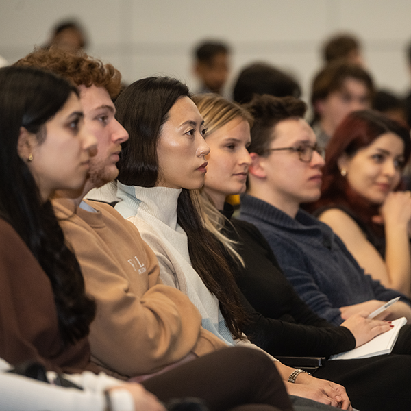 Audience members