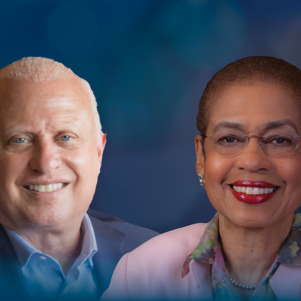 Two Headshots of Honorary degree recipients