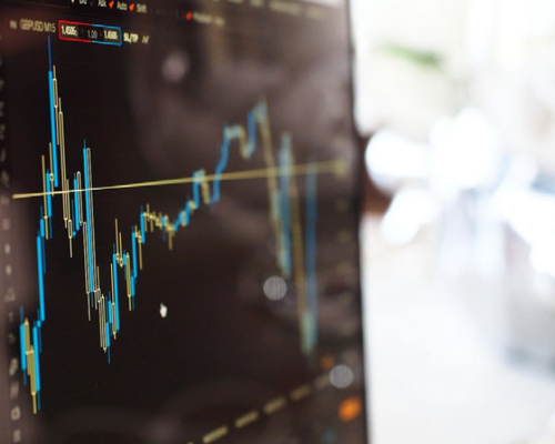 graph depicting stock market fluctuations