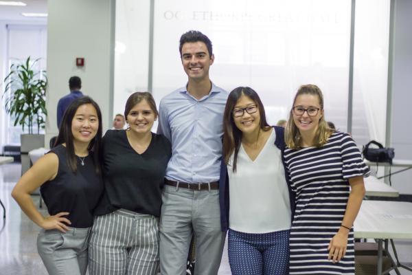 GWSB Undergraduate Business Association leadership