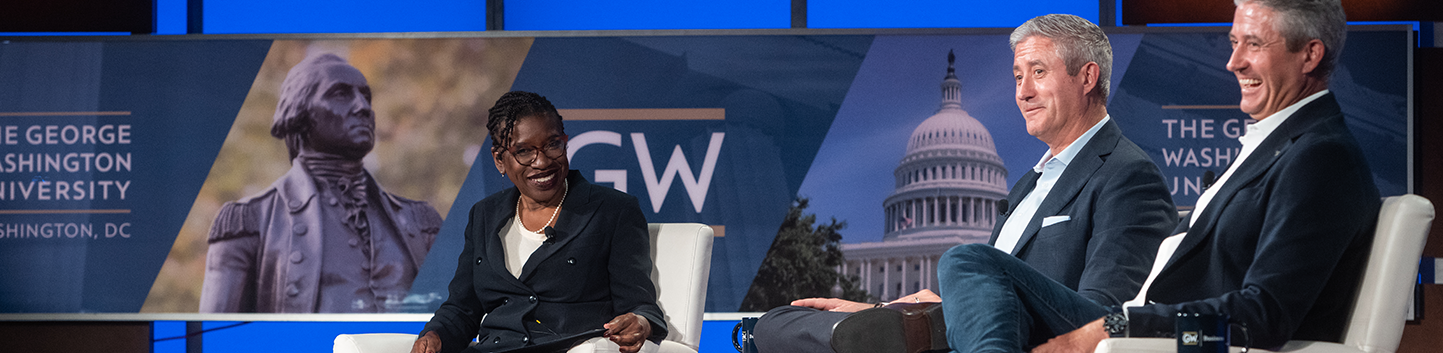 Vanessa Perry and two others talk about strategic management and public policy